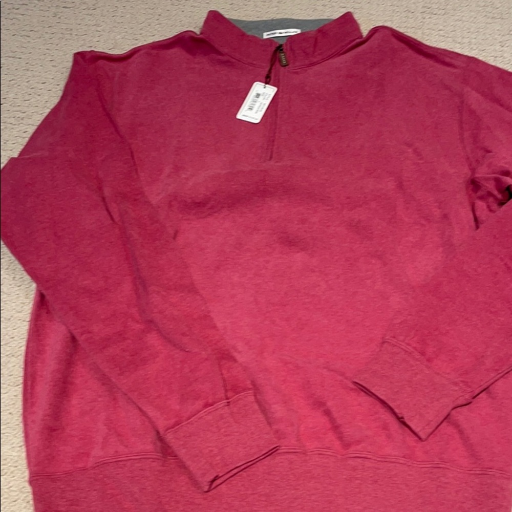 Peter Millar "antique rose" sweatshirt Large